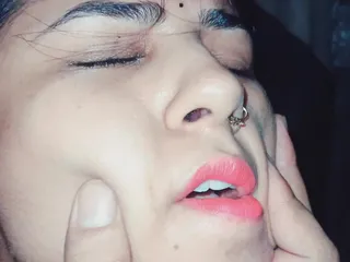 Latika Horny Face with Stepbrother Big Cock