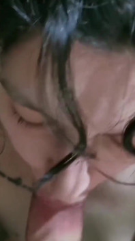 Amazing Cum Over My Face!
