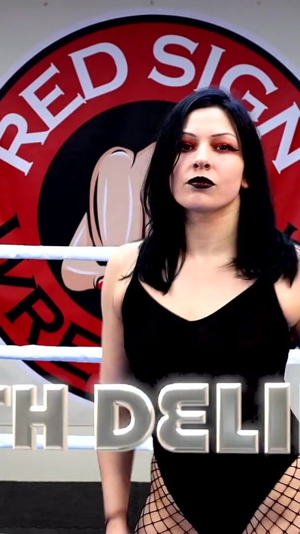 Red Sign Wrestling: Goth Delilah Vs Lola Marie