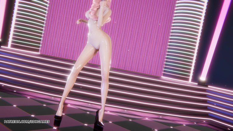 3D-Hentai Games: [MMD] Wonder Girls - Dites-moi à Séraphine, danse nue sexy, Ligue des...