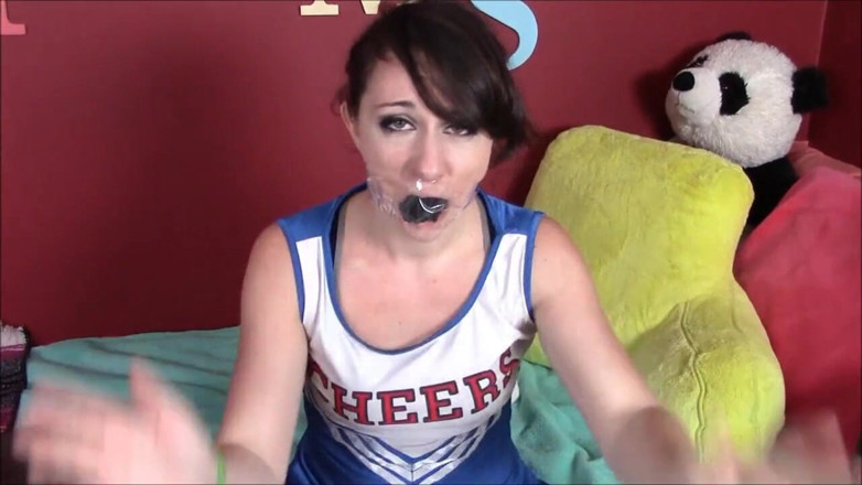 Selfgags classic: The panty stealing cheerleader