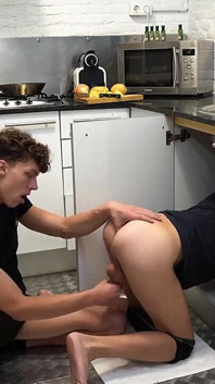 Get Your Stepbrother Out of There! but First, Put Your Big Dick Inside His Ass