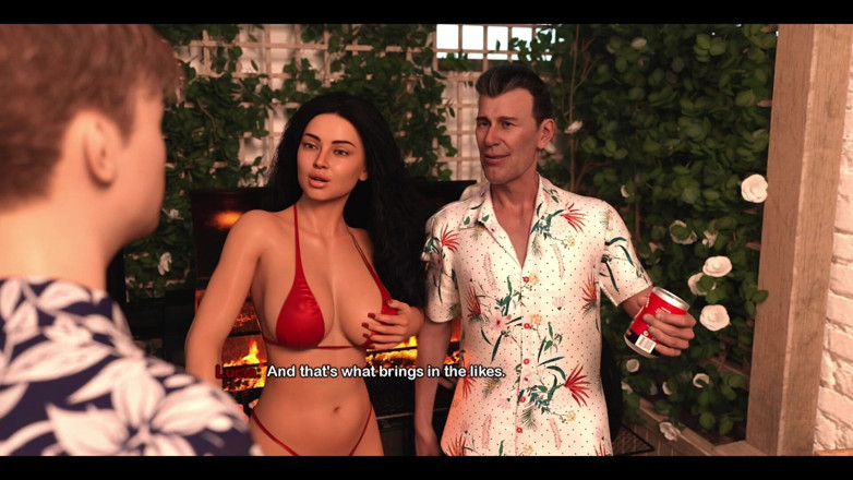 AVN Teller: My bimbo dream - tante semok latina lagi asik pamer pantat...
