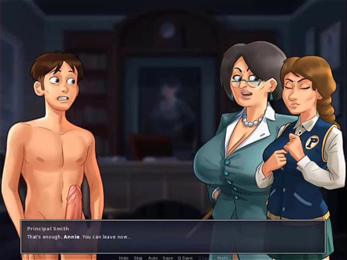 Cartoon Play: Summertime saga part 23 - duro no escritório principal