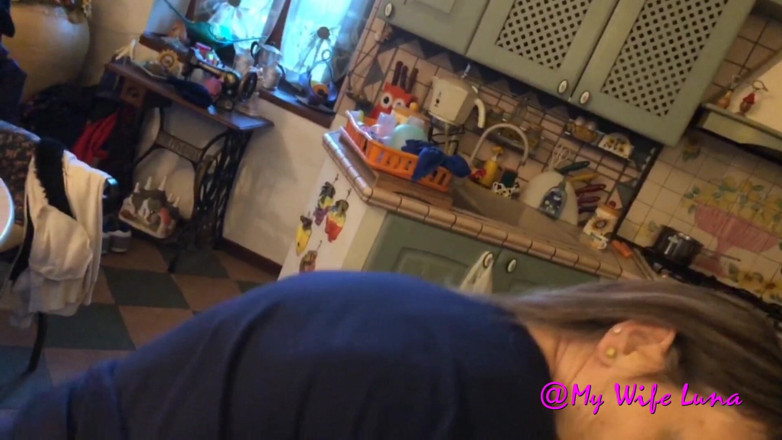 My Wife Luna: Wife fucked and buggered as she gets ready to go...