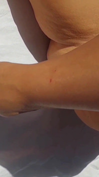 Selena Outdoors, Naked Posing and Feet Worship