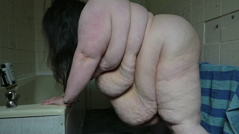 SSBBWLadyBrads: Ssbbw gigantische buikgeklap video