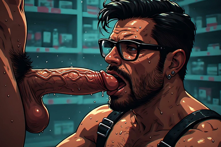 Erotic Man: Cakap kotor dan seni blowjob