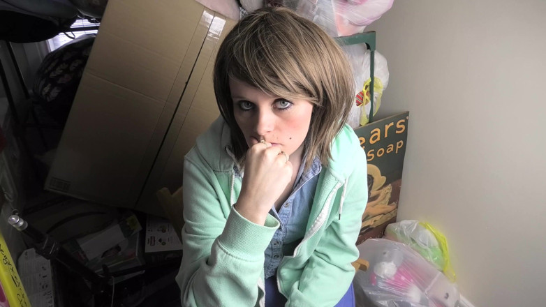 Sydney Harwin: Slut made to strip in store room