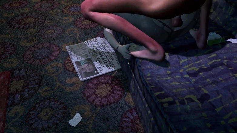 Why fuck so hard: Зрелая милфа в горячих колготках изменяет со старым хуем 3D