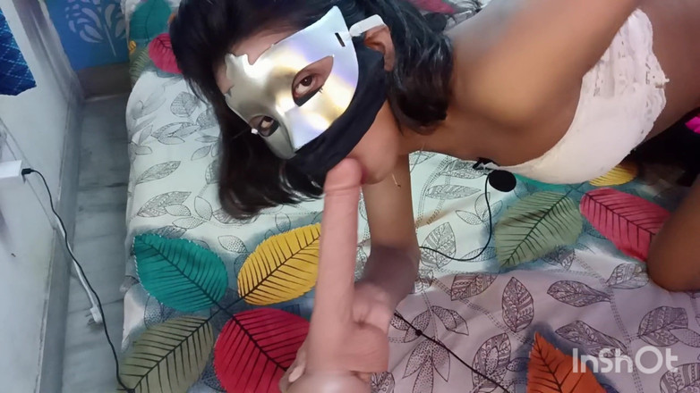 afsana khaan: Indian Girl Dildo Show