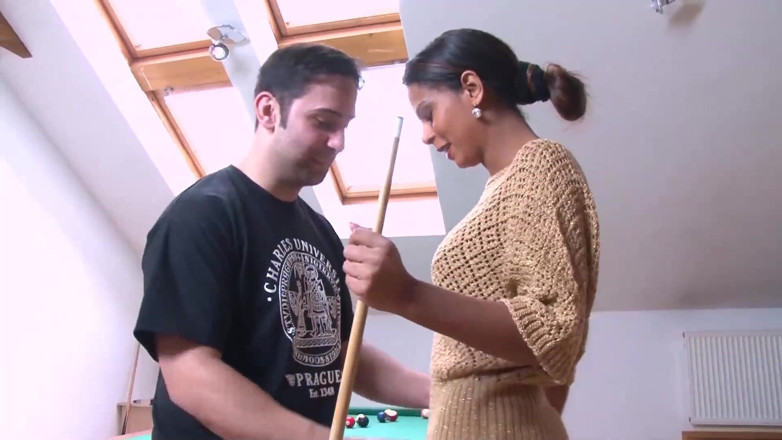 Old & Young: MILF Treats Herself to the Tight Student Cock