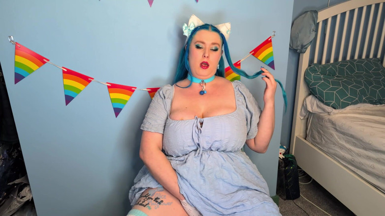 Alice_Mayflower_Scottish: Mean Nekogirl Sph JOI - Solo Girl
