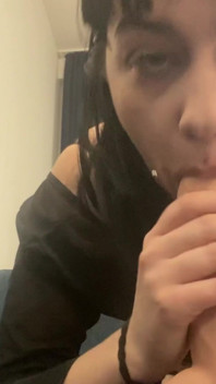 Deep POV Dildo Blowjob