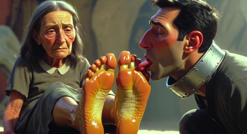 YOUR BEST FANTASY: Man Devoted to Old Womens Feet in Asylum