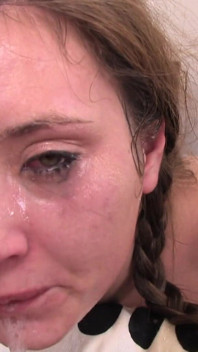 Teen got a real throatful of cock as she swallowed his entire length in her mouth!