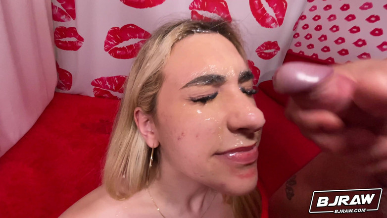 BJ Raw: Bjraw målning Lexi Grå med sperma