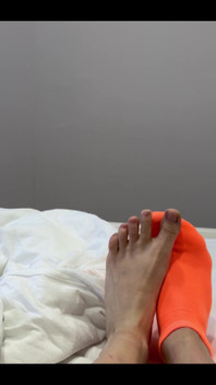 Lying on the Bed, I Stretched My Legs Out - Just Relaxing