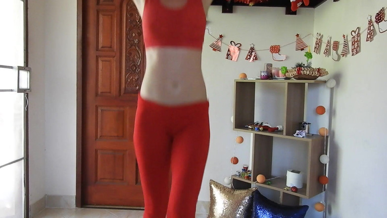 MissAnja_FH: Latihan berkeringat di hari Minggu + hula hoop