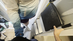 Bigmax8inch: Masturbuje, zatímco pracovník instaloval kameru pro ni tu lahodnou krémovou...