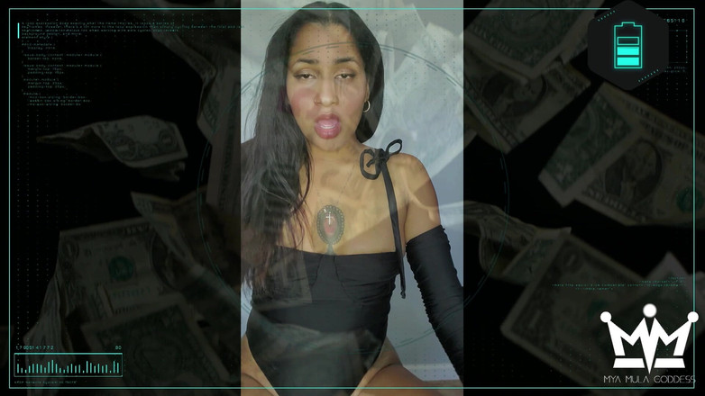 My Amula Goddess: 崇拝してる、現金をちょっとATMに配るんだ。