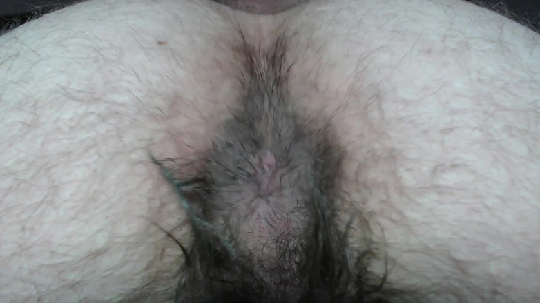 Hunky time: Cock Balls and Hairy Ass of Farts