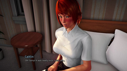 3D cartoon porn: Una casa nella rift 54 - Caitlin si strofina la figa sul...
