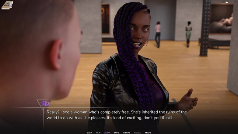 AVN Hentai Games: Museum Date Getting Aroused by Nude Art - Taboo University 5