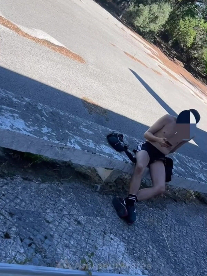AmateurMates: Amateur Boy Caught Freeballing and Exposing His Boner