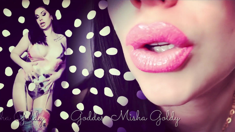 Goddess Misha Goldy: Lip gloss e lussuria sensuale del corpo!