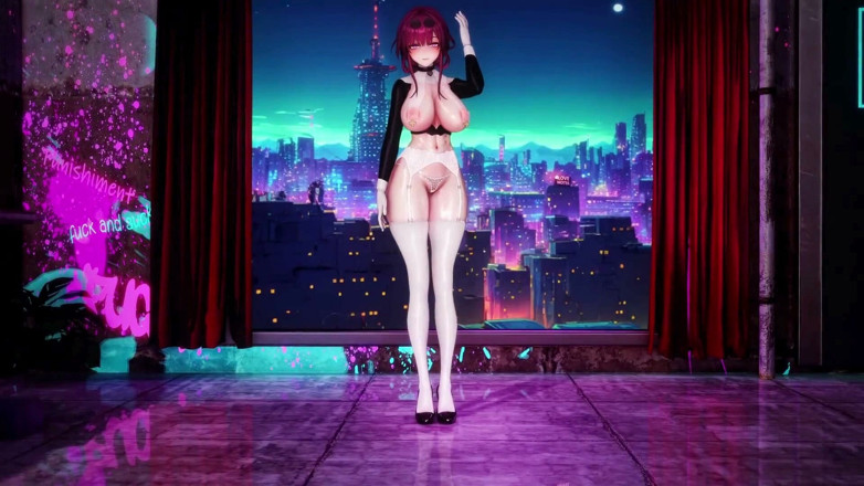 NSFWOtaku: Honkai Star Rail - Kafka Explicit Nightclub Room Sex - 3D Hentai Animations