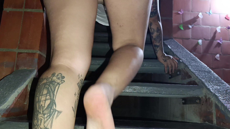 Dalyla: Alone at Home I Play on My Stairs I Got
