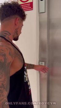 I Discover This Latin Boy in the Elevatormy Big Cock Fucks Him