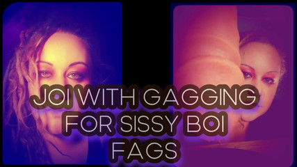 Campsissyboi: ISTRUZIONI per sborrare con bavaglio per sissy Boi faccia