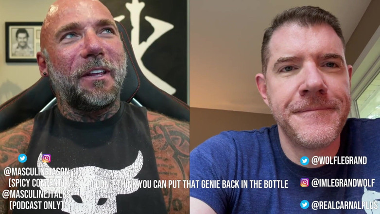 Raw and Uncensored with Masculine Jason: Mărturisiri de vedete porno - Legrand Wolf partea 2 (episodul 175)