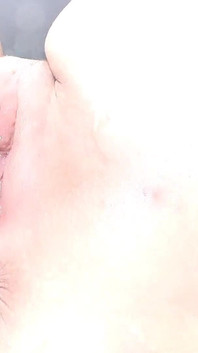 Foot Cake Play Masturbating