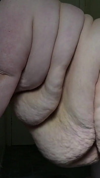 SSBBW Giant Belly Clapping Video