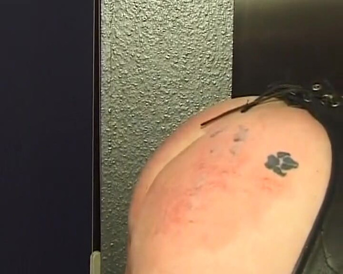 German's Fetish: Немецкую шлюшку связал и отшлепал домина