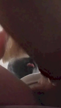 MILF with Blonde Pigtails Sucks Cock and Cums in Mouth