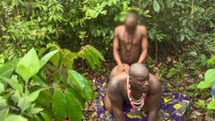 Dickass3x: W dół lasu Nigerii z Big Ass Daddy Black dla...