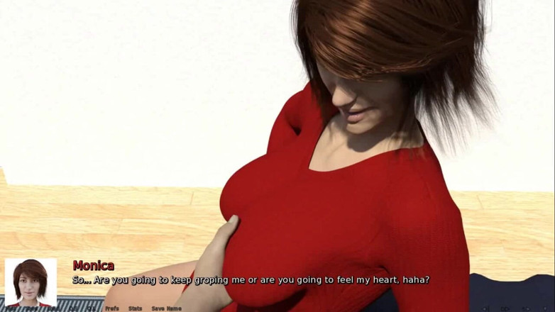 Dirty GamesXxX: Gdzie jest serce: młodszy człowiek i dojrzałe mamuśki, język całujący...