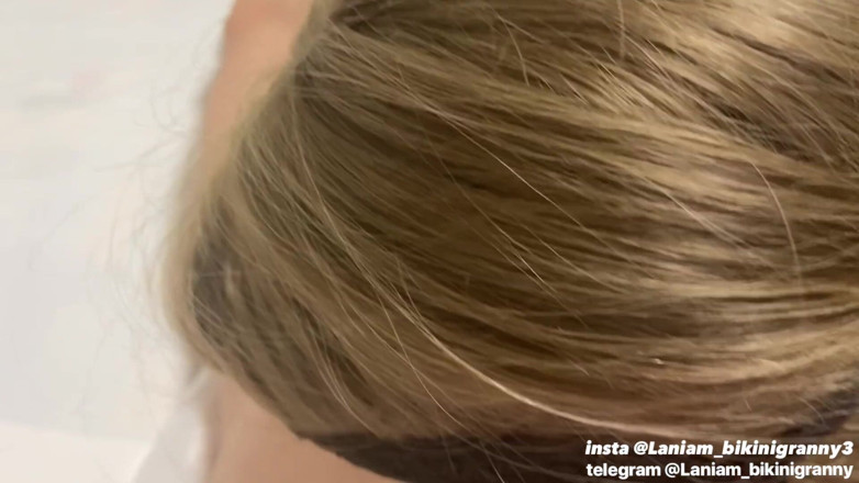 Ladyloveyoung60: Madrastra depilación cfnm ordeñando polla semen fetiche real orgasmo