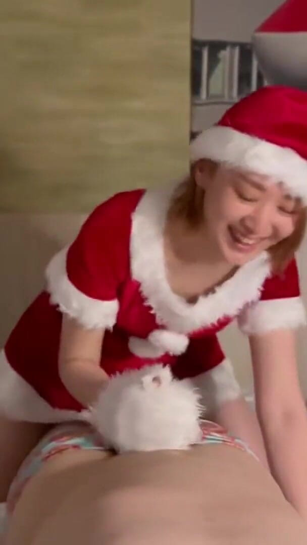 What type of JAV do you like: Cutest Santa Girl Comes in to Say Hello. Sweet Greetings,...