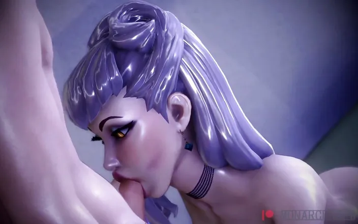 The fox 3D: League of Legends Lol Kda Evelynn Cowgirl Blowjob by Monarchnsfw (animation...