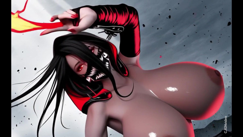 Hot girl dancing: スコーピオン女性版 ダンシングオンミュージック(AIアニメーション)