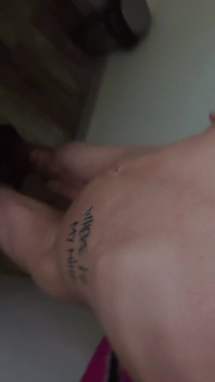 Femboy in Coffee Shop Public Bathroom