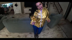 MilfyCalla: Shiny Cameltoe Tease, Hard Spanking, Deep Blowjobs & Rough Doggy with...