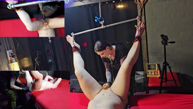 Femdom-Team-German: 오늘은 다시 한 번 내 작은 공주를 집중적으로 돌보고 있어 - 항문 - 4/4부