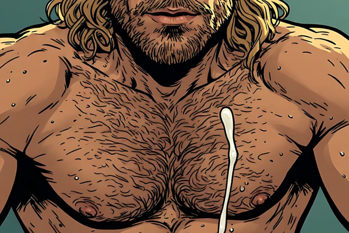 Erotic Man: Cover Me in Cum Erotic Begging