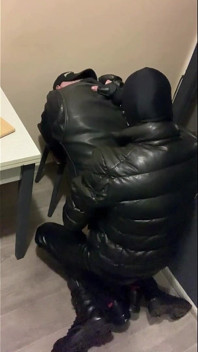 Leather Master Fuck Hard Leather Fag. Part 1
